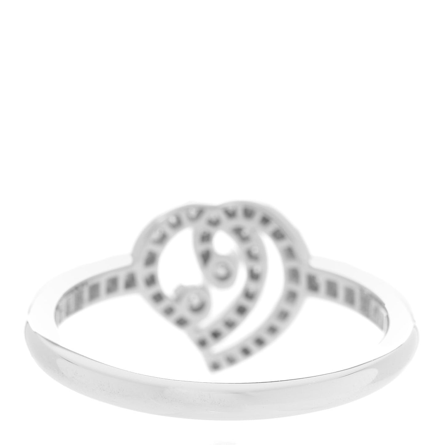 Platinum Diamond Enchant Heart Ring 54 7