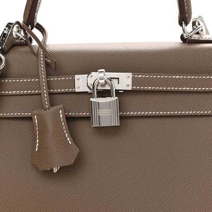 Hermes Epsom Kelly Sellier 25 Etoupe 8 of 10