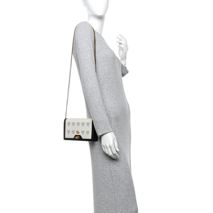 Gucci Calfskin Lovelight Mini Diana Chain Bag Mystic White Paradise Cloude 2 of 11