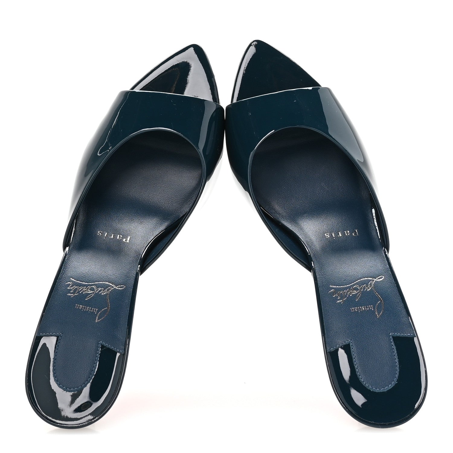 Christian Louboutin Patent Me Dolly 85 Pumps 38.5 Last Night 2 of 7