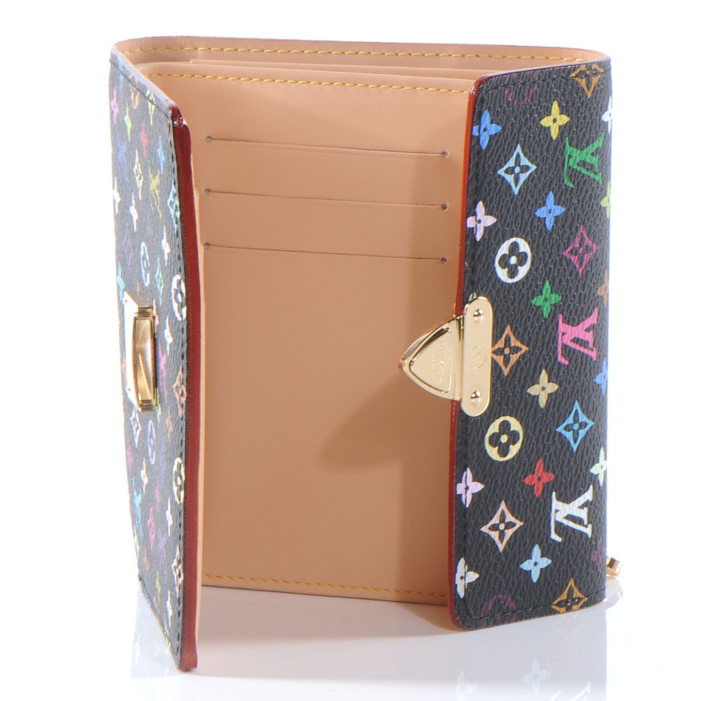 Monogram Multicolor Koala Wallet Black