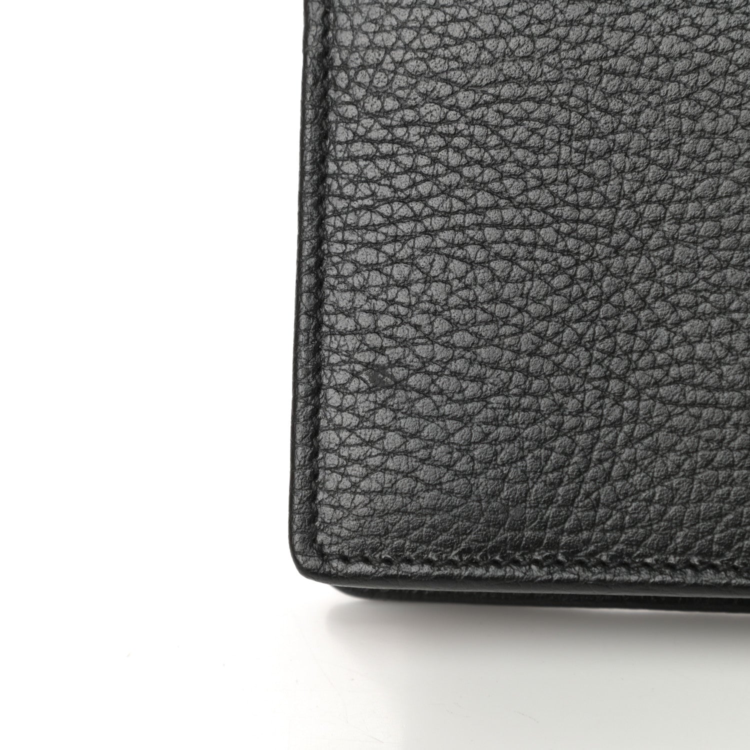 Gucci Calfskin Mini GG Marmont Chain Wallet Black 10 of 11