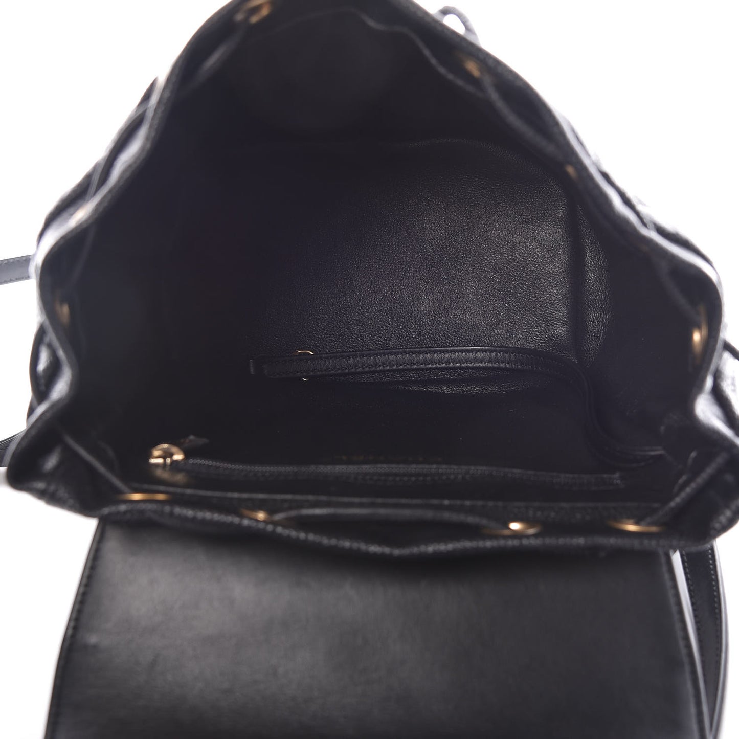 Caviar Quilted Filigree Backpack Black