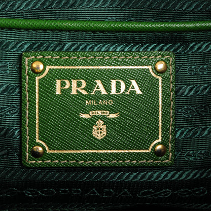 Prada Canapa Saffiano Shopping Tote Corda Larice 6 of 9
