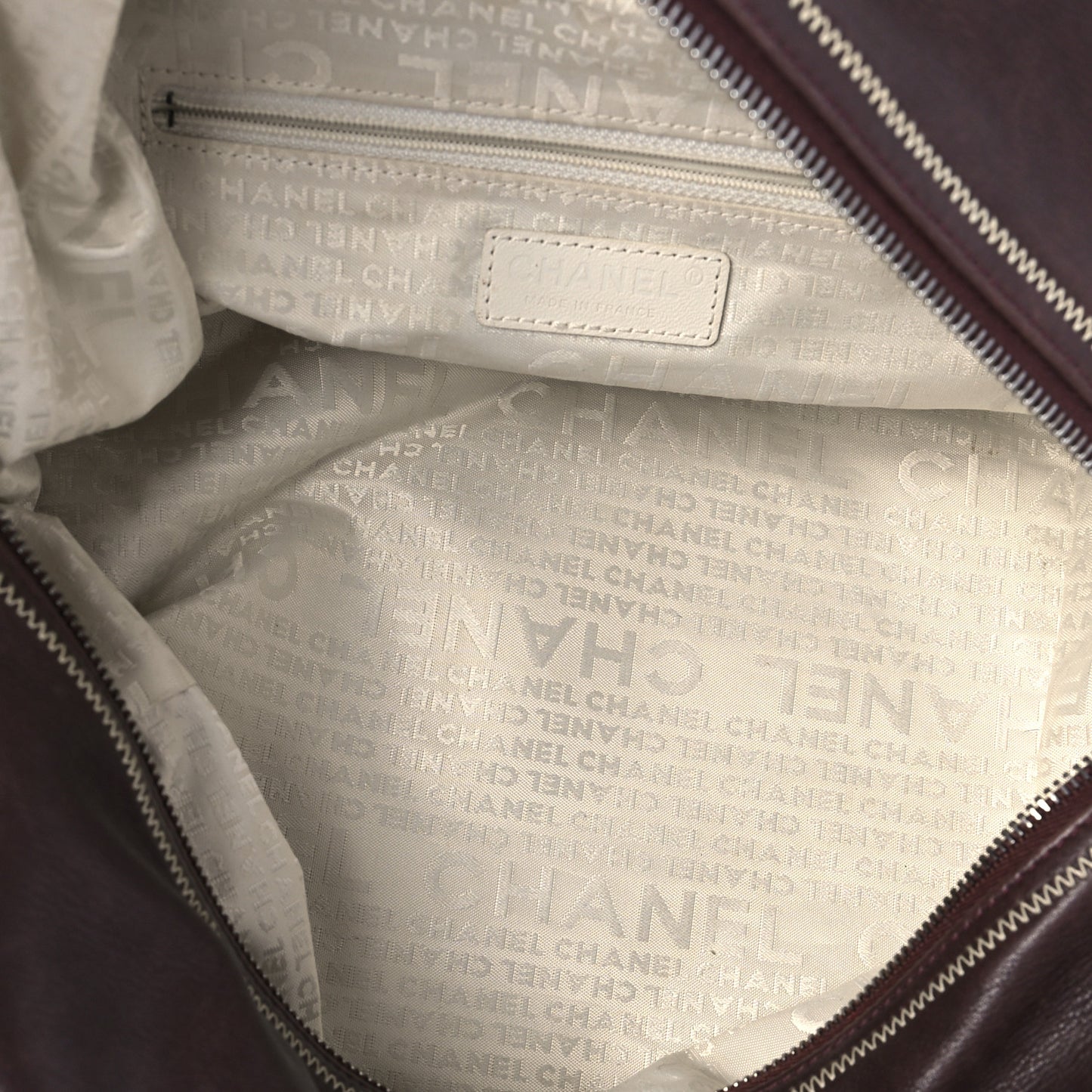 Deerskin Stitched Medium Bowler Brown