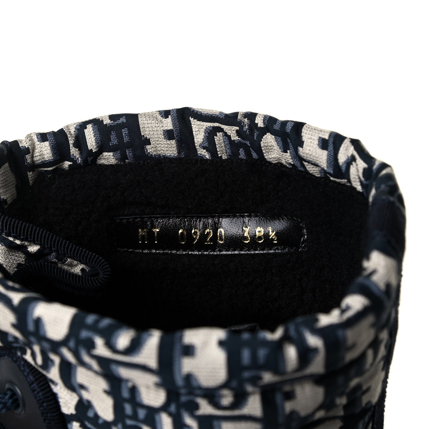 Oblique Nylon D-Venture Boots 38.5 Deep Blue
