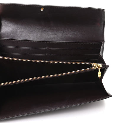 Louis Vuitton Vernis Sarah Wallet Amarante 5 of 7