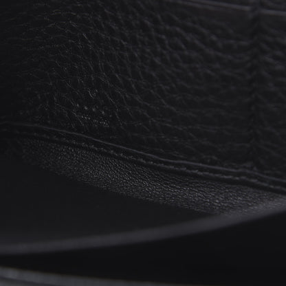 Gucci Pebbled Calfskin Soho Zip Around Wallet Black 6 of 10