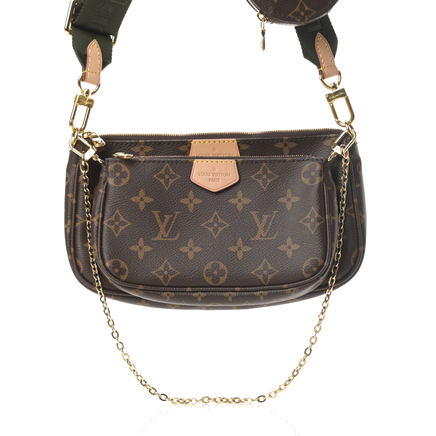 Louis Vuitton Monogram Multi Pochette Accessories Kaki 10 of 13