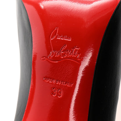 Christian Louboutin Shiny Nappa Pigalle Follies 100 Pumps 39 Black 7 of 8