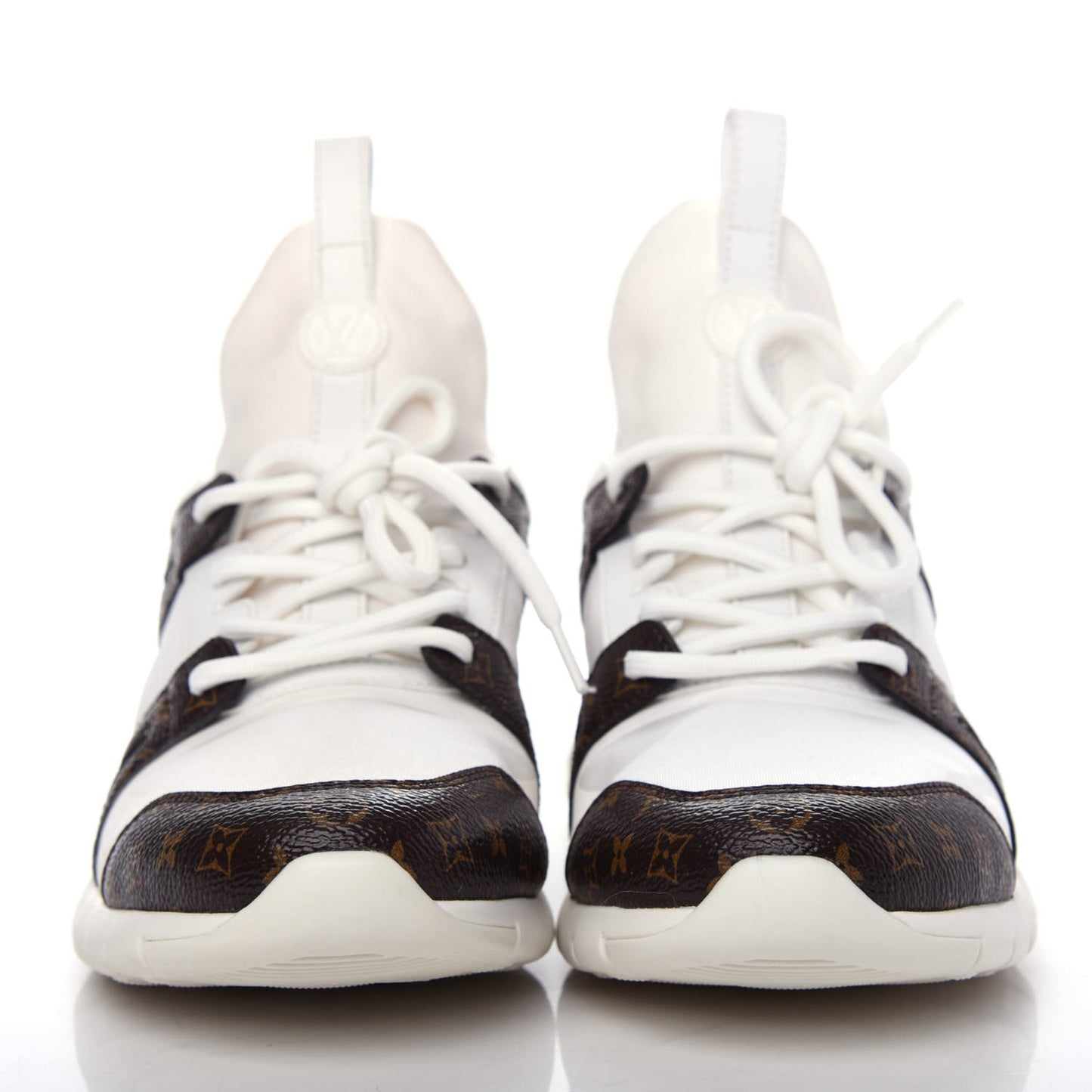 Technical Nylon Monogram Rubber Aftergame Sneakers 37
