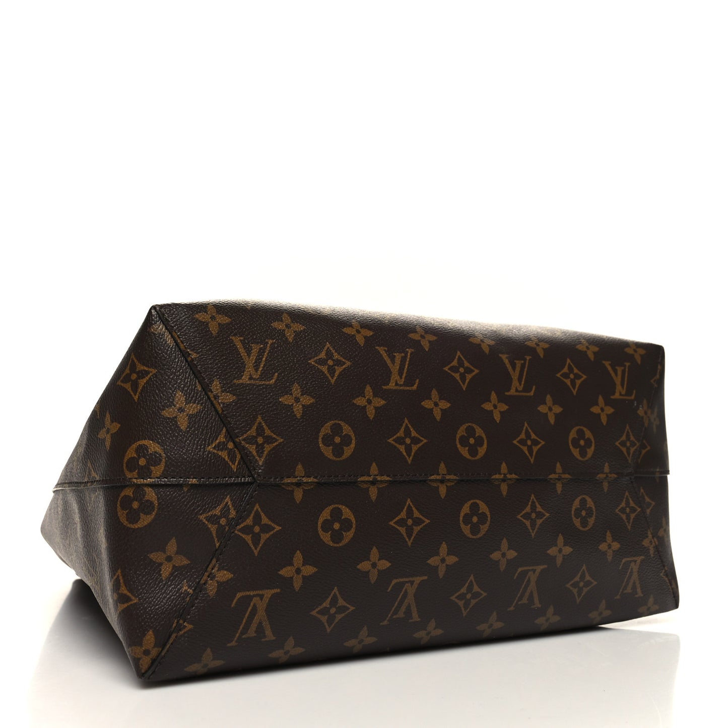 Monogram Flower Hobo Caramel