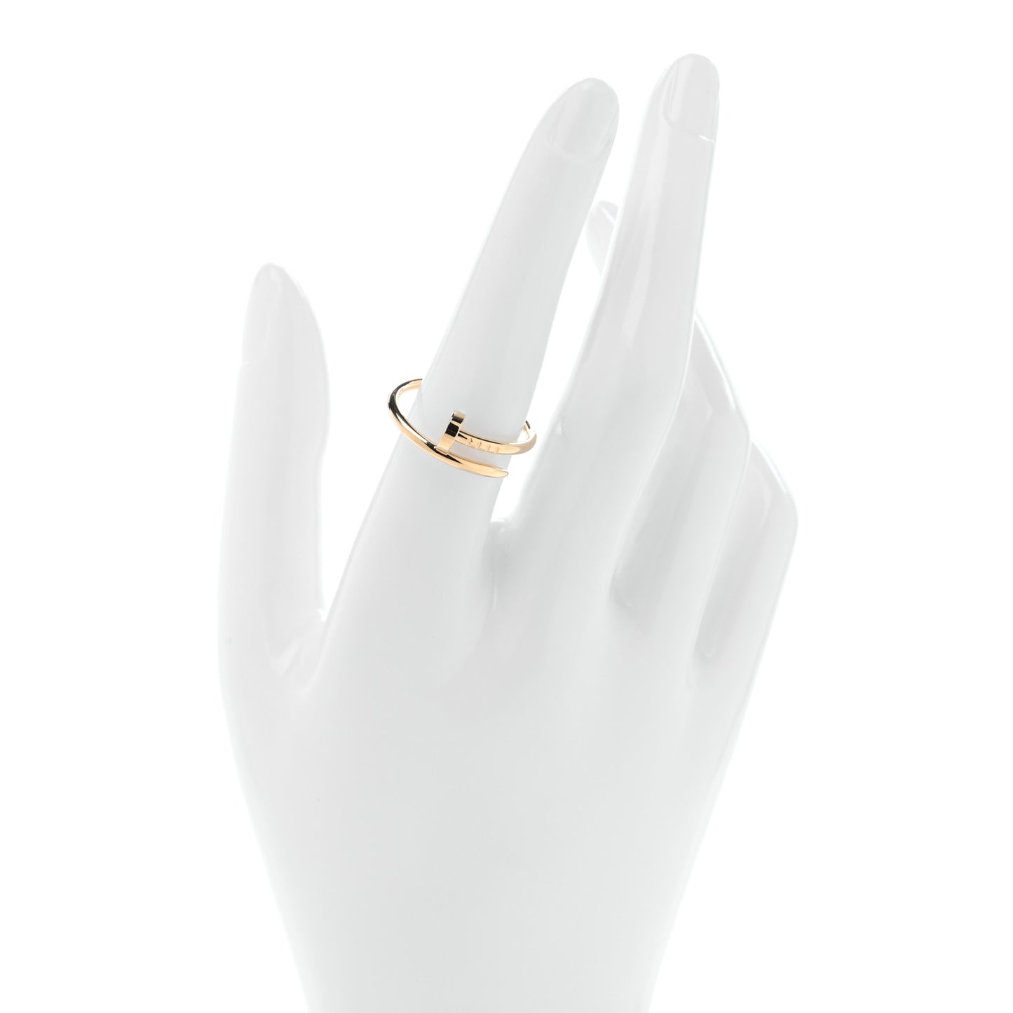 18K Yellow Gold Small Juste Un Clou Ring 55 7.25