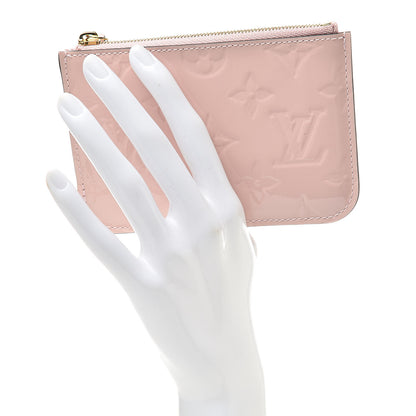 Louis Vuitton Vernis Key Pouch Rose Ballerine 2 of 7