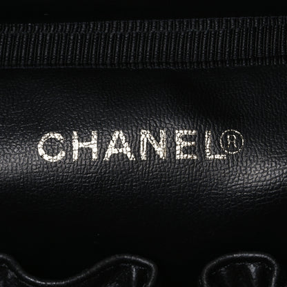Chanel Caviar Vanity Cosmetic Case Black 6 of 8