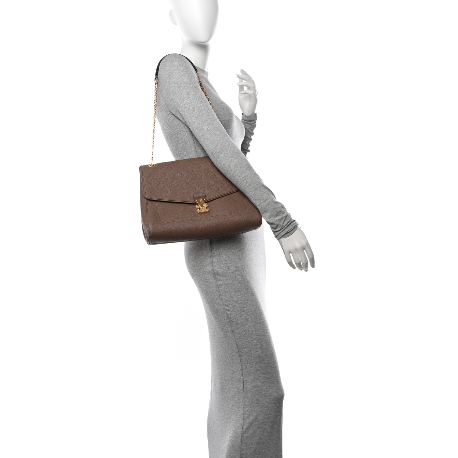 Louis Vuitton Empreinte Saint Germain MM Taupe Glace 2 of 9