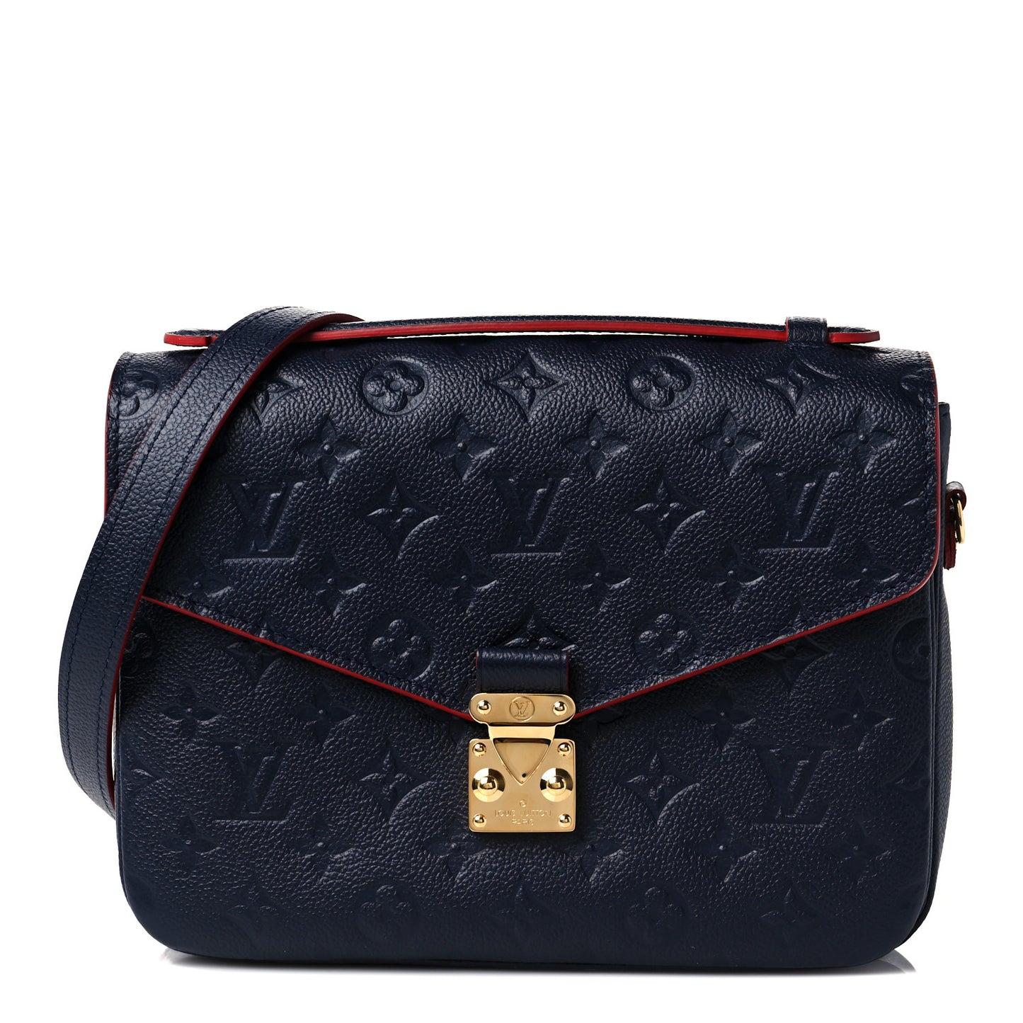 Empreinte Pochette Metis Marine Rouge