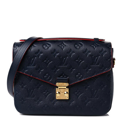 Louis Vuitton Empreinte Pochette Metis Marine Rouge 1 of 8