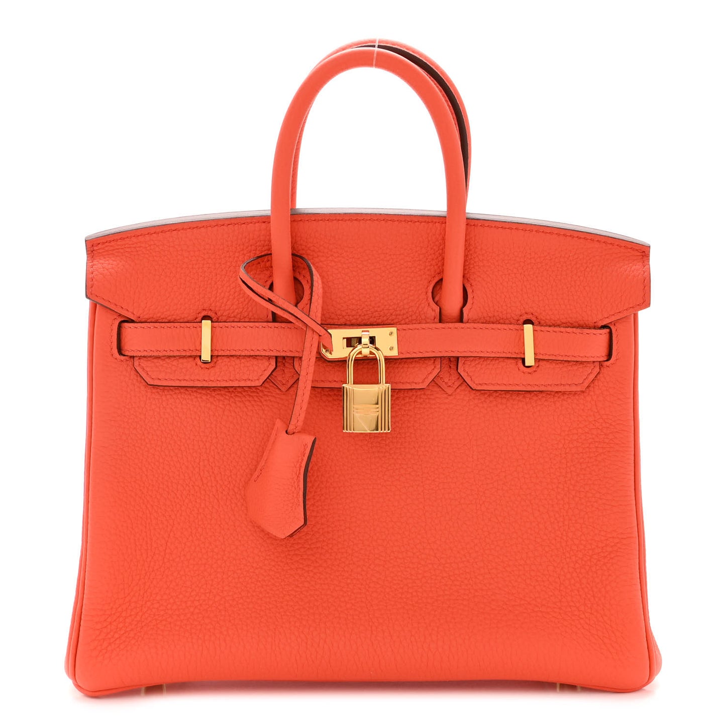 Togo Birkin 25 Orange Poppy