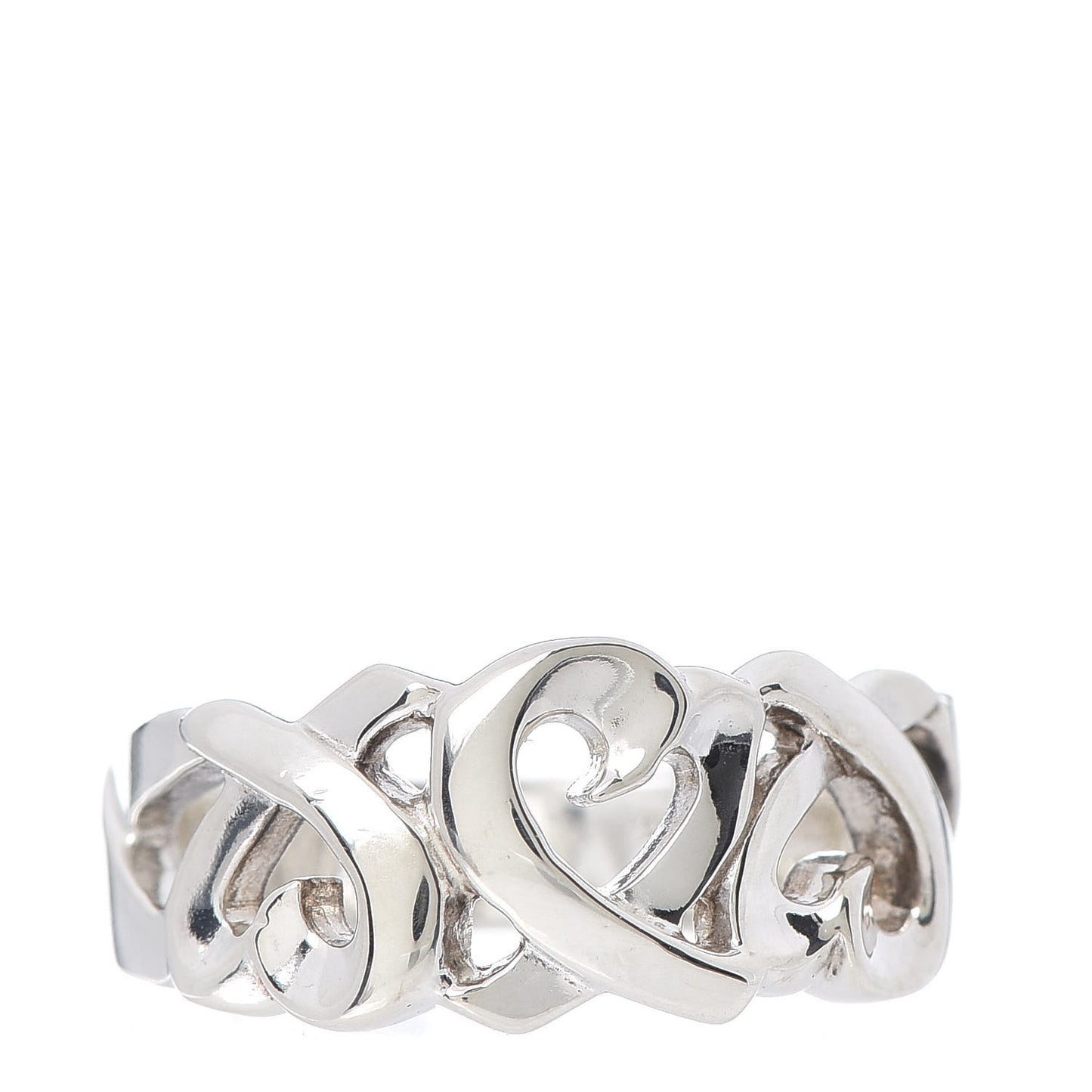 Sterling Silver Paloma Picasso Loving Hearts Ring 52 6