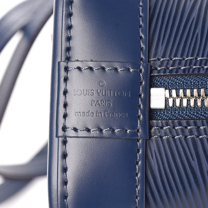 Louis Vuitton Epi Alma BB Indigo 7 of 9