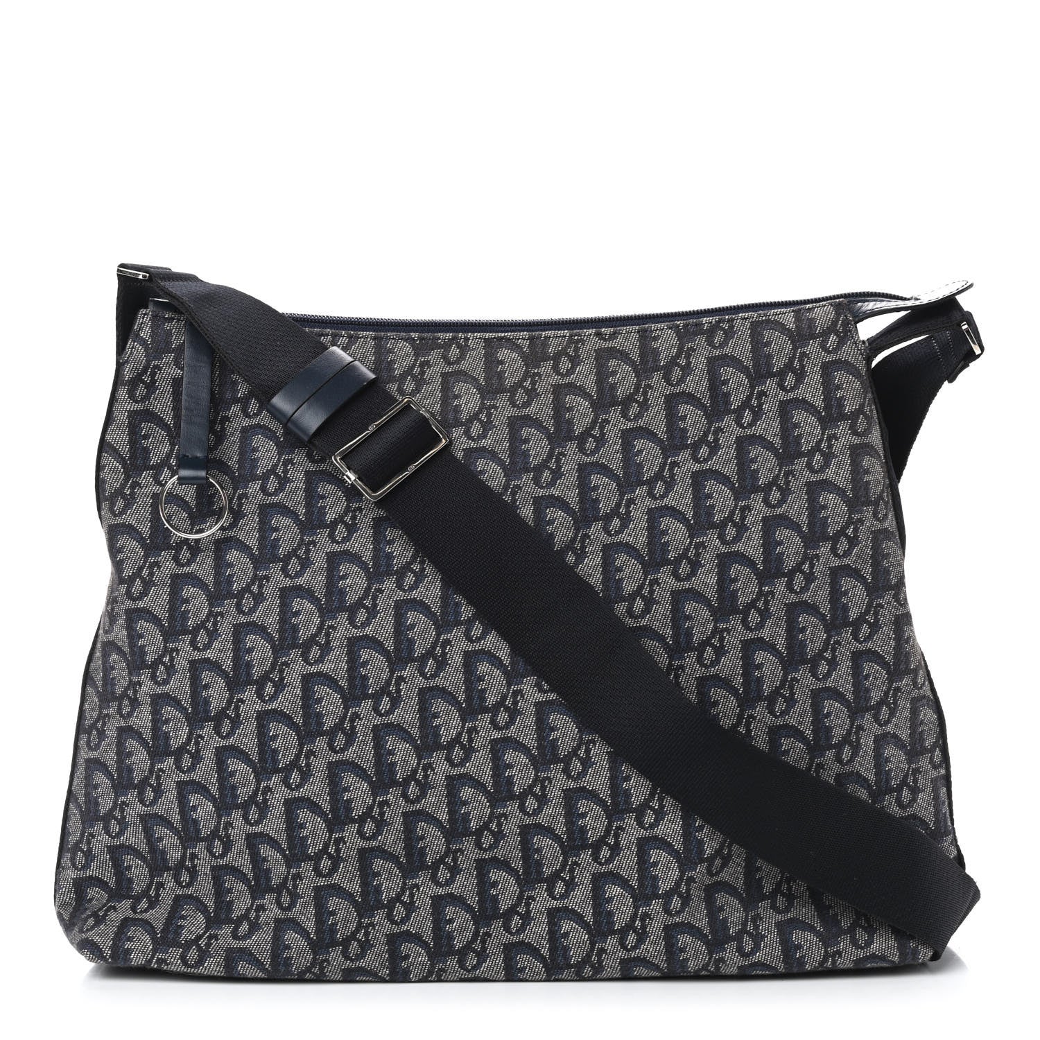 Christian Dior Monogram Messenger Navy 1 of 8