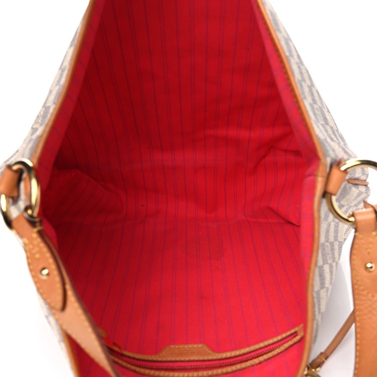 Louis Vuitton Damier Azur Delightful MM Pink 4 of 15