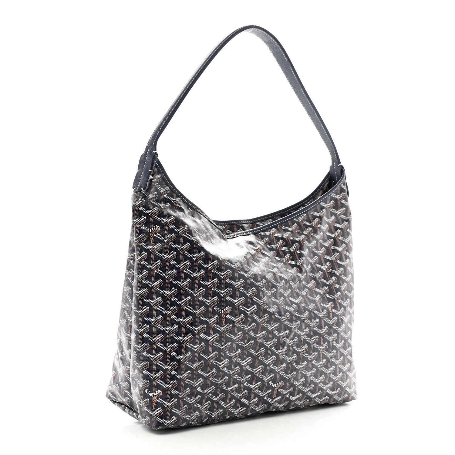 Goyard Goyardine Boheme Hobo Navy Blue 4 of 11