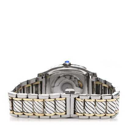 David Yurman Stainless Steel 18K Yellow Gold 35mm Thoroughbred Automatic Watch 3 of 5