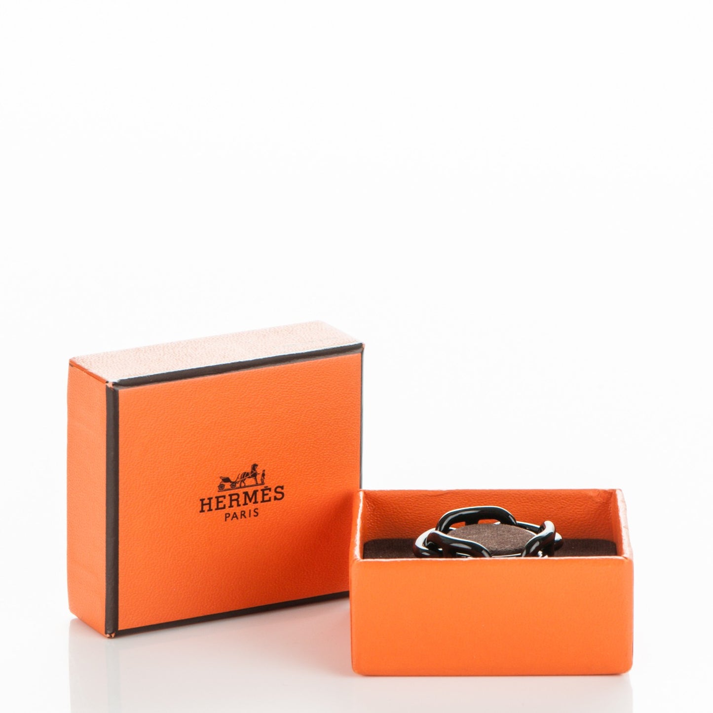 PVD Regate Scarf Ring Black