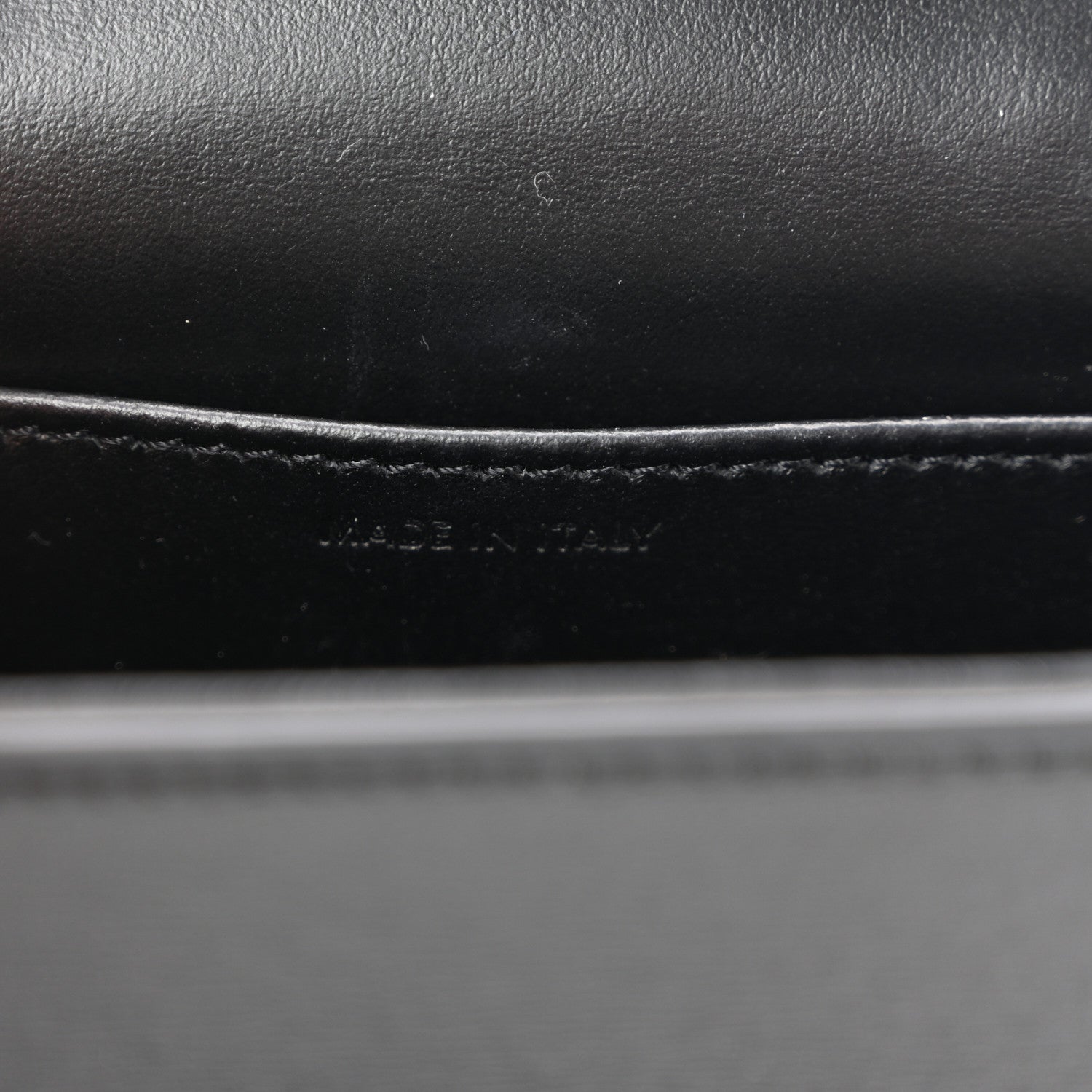 Celine Shiny Calfskin Mini Triomphe Black 7 of 11
