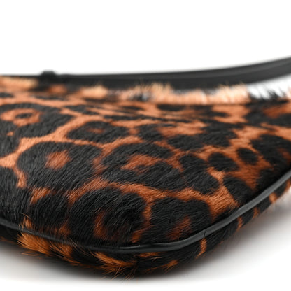 Jacquemus Calf Hair Leopard Print Le Bisou Perle Brown 10 of 10