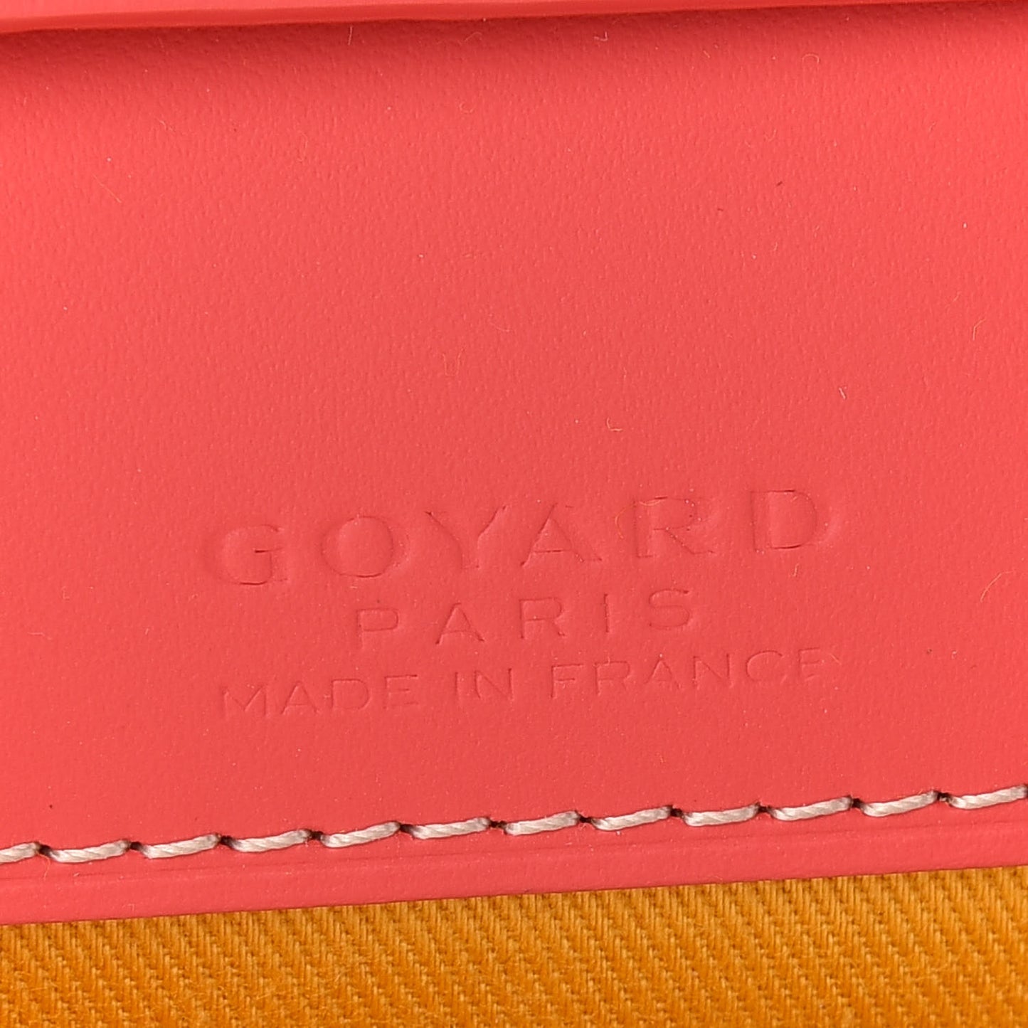 Goyardine Monte Carlo Bois Clutch With Strap Pink