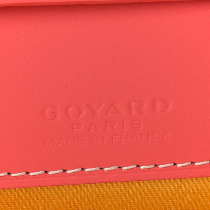 Goyard Goyardine Monte Carlo Bois Clutch With Strap Pink 6 of 8