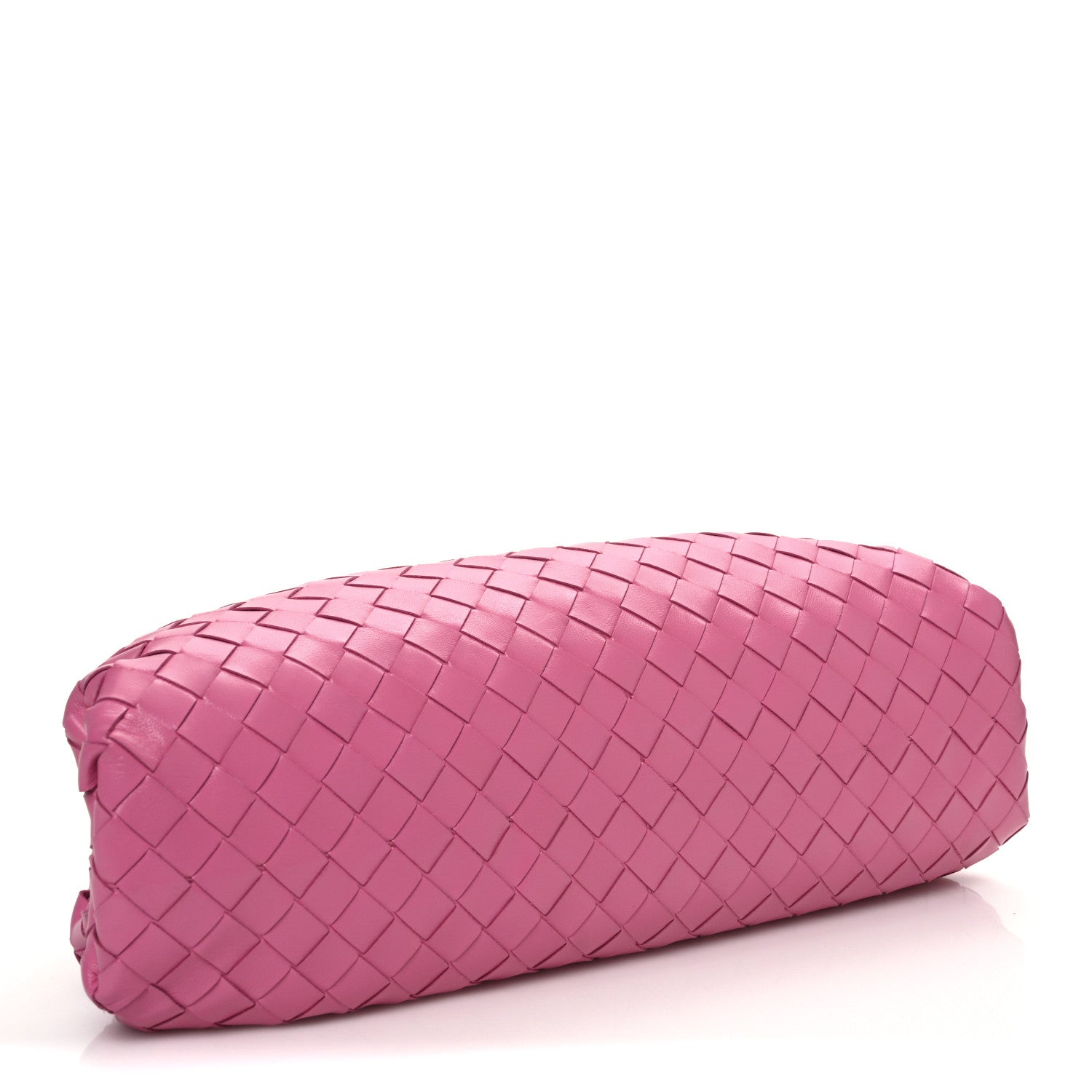 Bottega Veneta Nappa Maxi Intrecciato The Pouch Oversized Clutch Pink 4 of 10