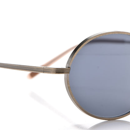 Oliver Peoples The Row Empire Suite Oval Sunglasses Pewter Black 6 of 10