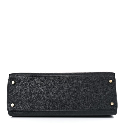 Hermes Togo Kelly Retourne 32 Black 6 of 35