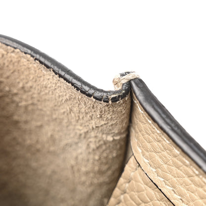 Celine Drummed Calfskin Nano Luggage Dune 18 of 33