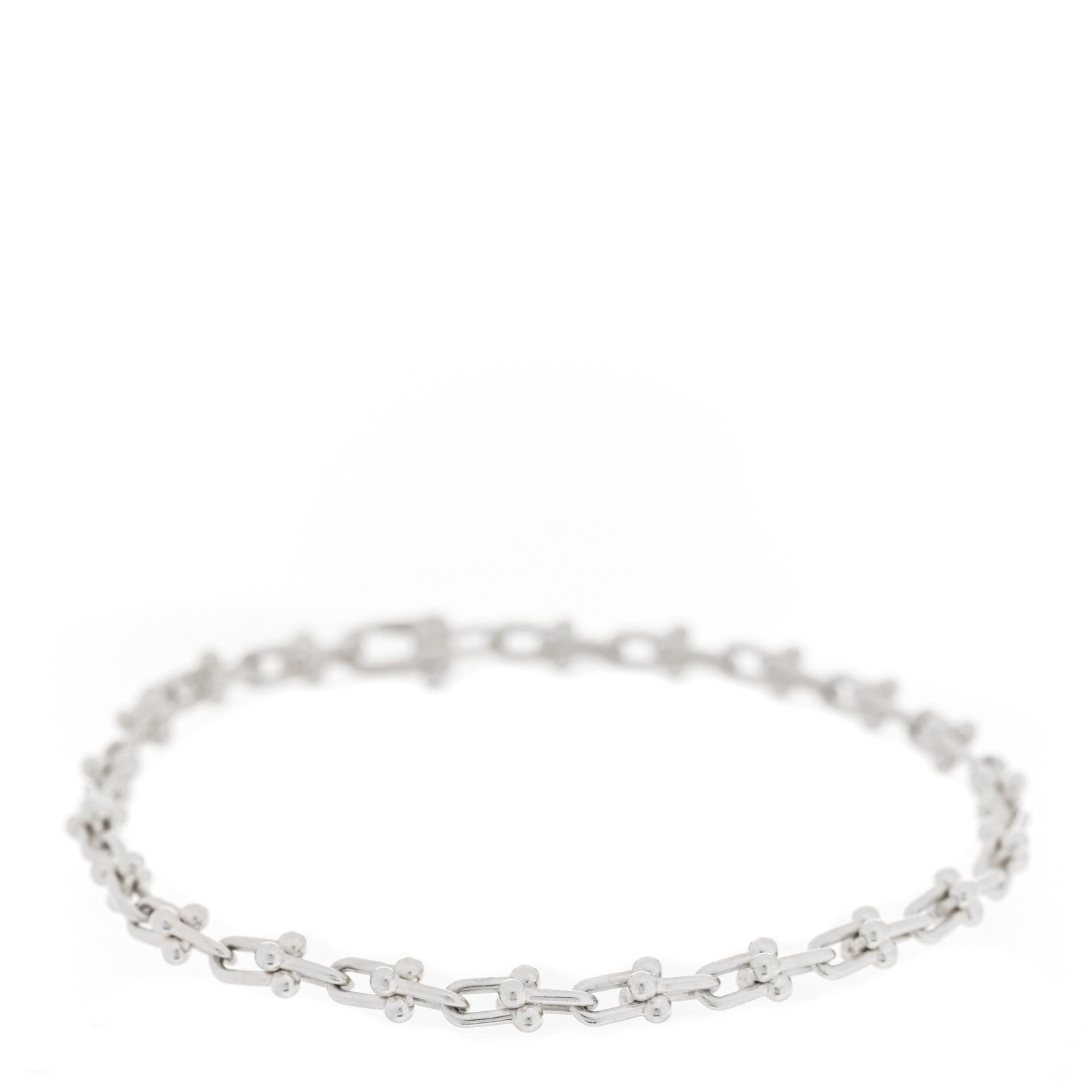 Tiffany Sterling Silver Micro HardWear Link Bracelet 1 of 3