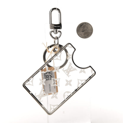 Louis Vuitton Transparent Plexiglass Prism ID Card Holder White 3 of 5