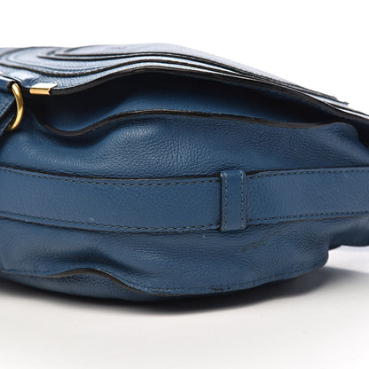 Chloe Calfskin Medium Marcie Round Crossbody Bag Royal Navy 22 of 23