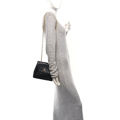 Chanel Lambskin Quilted Small Shoulder Bag Black 2 of 12
