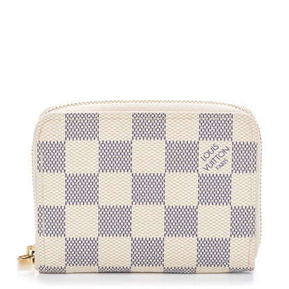 Louis Vuitton Damier Azur Zippy Coin Purse 1 of 6