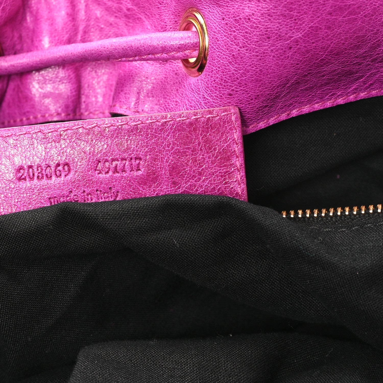 Balenciaga Agneau Giant 21 Gold Hardware Pompon Magenta 7 of 12