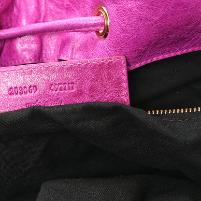 Balenciaga Agneau Giant 21 Gold Hardware Pompon Magenta 7 of 12