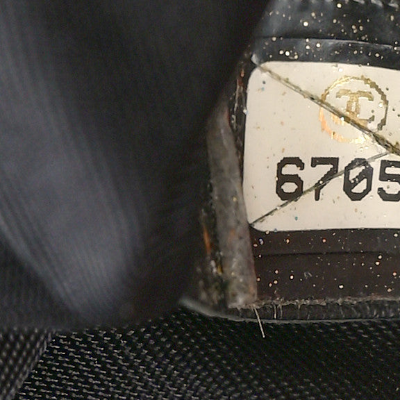 Chanel Nylon Travel Backpack Black 7 of 10