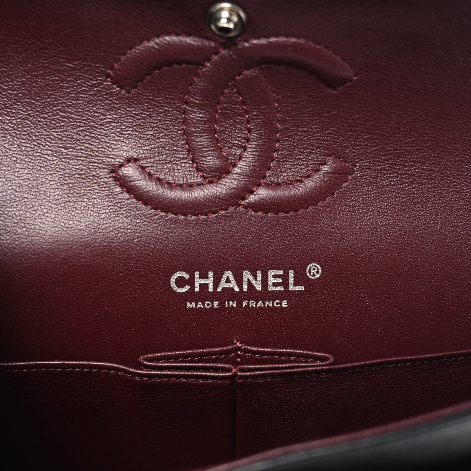Chanel Lambskin Quilted Small Double Flap Black 5 of 10