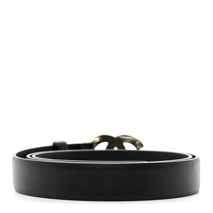 Chanel Calfskin Pearl Crystal CC 90 36 Belt Black 2 of 6
