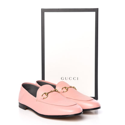 Gucci Lambskin Womens Brixton Horsebit Loafers 39 Perfect Pink 13 of 13
