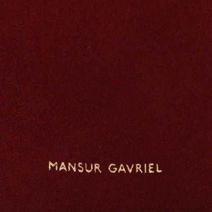 Mansur Gavriel Suede Mini Bucket Bag Rococo 6 of 8